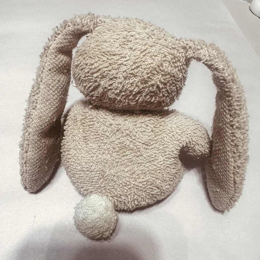 Russ Berrie Nibbles Bunny Rabbit #4159 Home Buddies Terry Cloth Plush 5